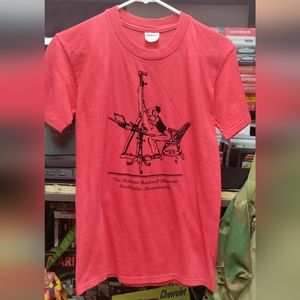 The Norman Rockwell Museum souvenir tee shirt size S color Red Vintage